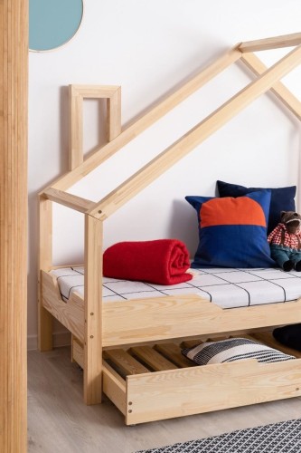 Łóżko domek Luna B niskie