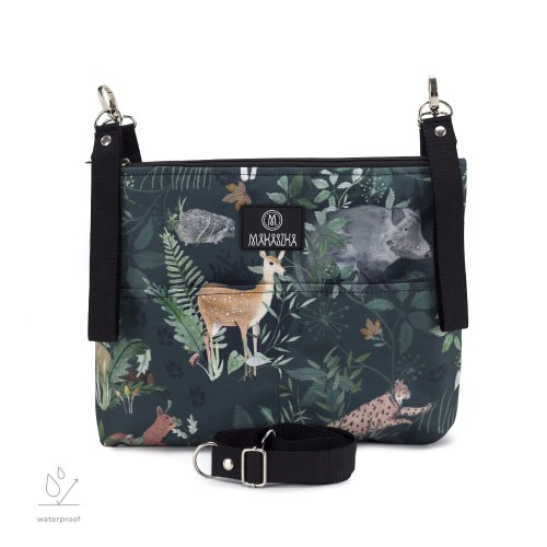 Organizer wodoodporny do wózka i torba na ramię 2w1 – Woodland