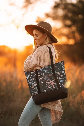 Torba do wózka i na ramię Shopperka 2w1