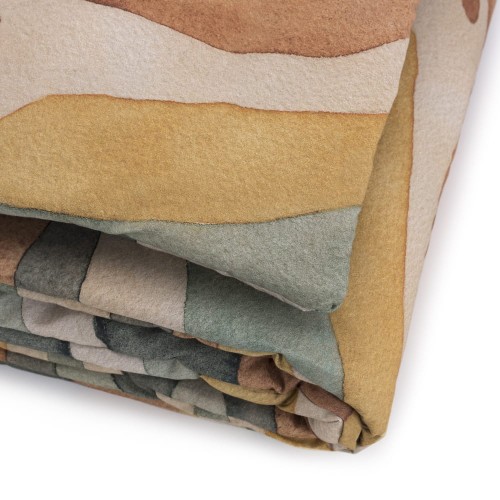 Bawełniana pościel do łóżeczka z wypełnieniem 100x135 - Rainbow Mountain