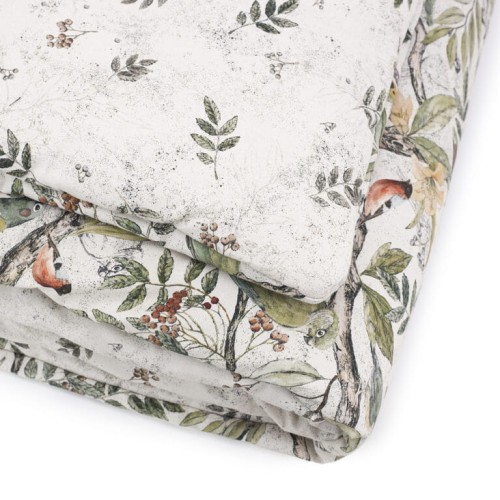 Bawełniana pościel do łóżeczka z wypełnieniem 100x135 – Ornithology