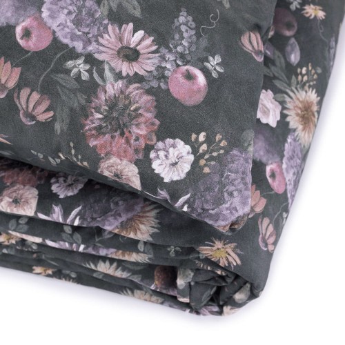 Bawełniana pościel dziecięca z wypełnieniem 120x170 cm – Mystery of Flowers