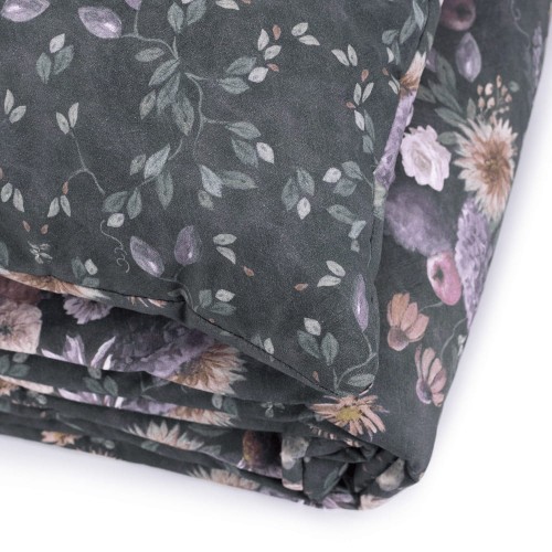 Bawełniana pościel dziecięca z wypełnieniem 120x170 cm – Mystery of Flowers