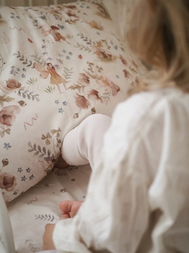 Bawełniana pościel dziecięca z wypełnieniem 120x170 cm – Fairies