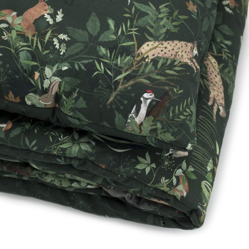 Bawełniana pościel dziecięca z wypełnieniem 120x170 cm– Woodland