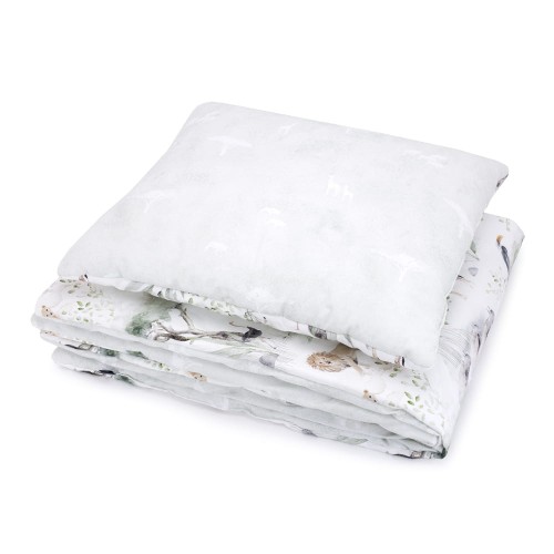 Bawełniana pościel dziecięca z wypełnieniem 120x170 cm – Sawanna