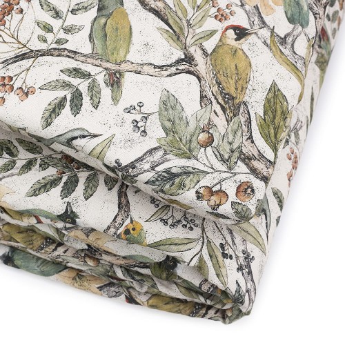 Bambusowa pościel dziecięca z wypełnieniem dla przedszkolaka 120x170 cm – Ornithology