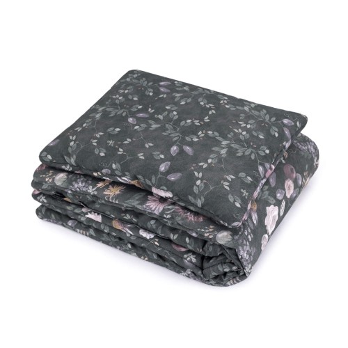 Bawełniana pościel dziecięca / młodzieżowa z wypełnieniem 150x200 - Mystery of Flowers