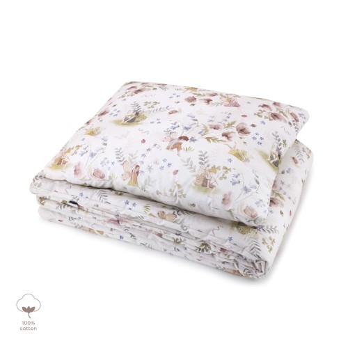 Bawełniana pościel dziecięca / młodzieżowa z wypełnieniem 150x200 – Fairies
