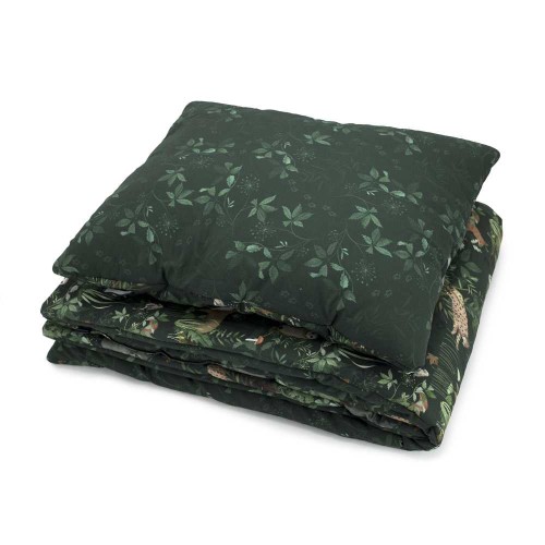 Bawełniana pościel dziecięca / młodzieżowa z wypełnieniem 150x200 – Woodland