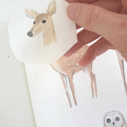 Bawełniana pościel dziecięca / młodzieżowa z wypełnieniem 150x200 – Woodland