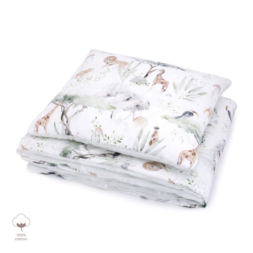 Bawełniana pościel dziecięca / młodzieżowa z wypełnieniem 150x200 – Sawanna