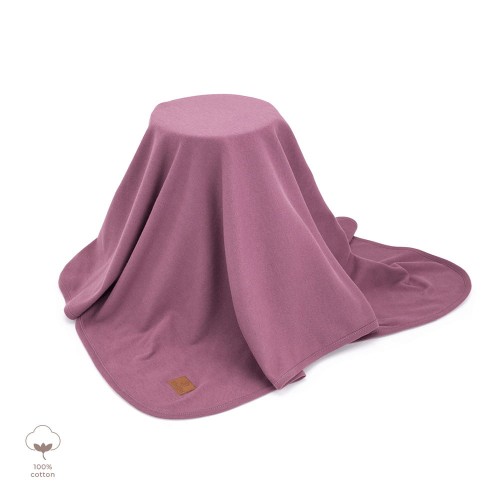 Bawełniany kocyk dziecięcy 70x90 cm – Berry Mousse