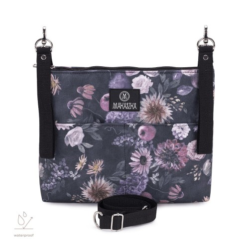 Organizer wodoodporny do wózka i torba na ramię 2w1 – Mystery of Flowers