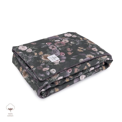 Kocyk Przedszkolaka z antyalergicznym wypełnieniem 100×150 cm – Mystery of Flowers