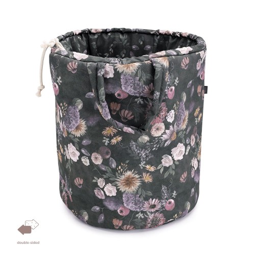 Dekoracyjny kosz na zabawki 50x40 cm – Mystery of Flowers