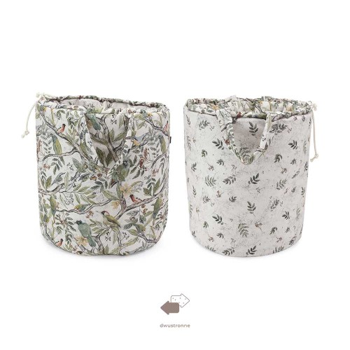 Dekoracyjny kosz na zabawki 50x40 cm – Ornithology