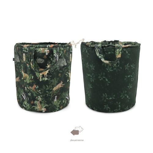 Dekoracyjny kosz na zabawki 50x40 cm – Woodland