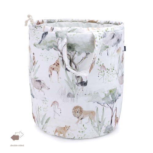 Dekoracyjny kosz na zabawki 50x40 cm – Sawanna