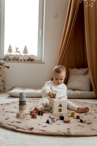 Mata do zabawy i worek na zabawki 2w1 140cm – Best Memories