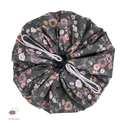 Mata do zabawy i worek na zabawki 2w1 140cm – Mystery of Flowers