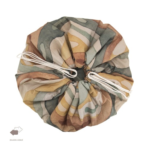 Mata do zabawy i worek na zabawki 2w1 140cm – Rainbow Mountain