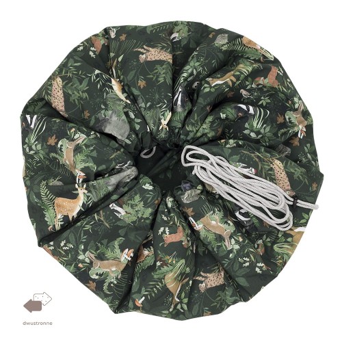 Mata do zabawy i worek na zabawki 2w1 140cm – Woodlan