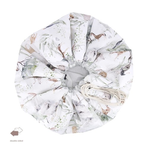 Mata do zabawy i worek na zabawki 2w1 140cm – Sawanna