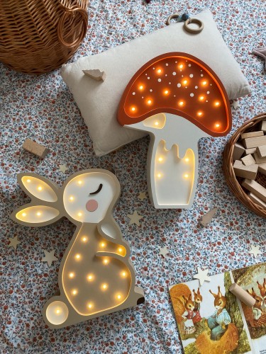 Lampka nocna do dziecięcego pokoju Grzybek