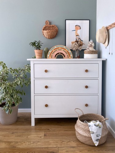 Lampka nocna do dziecięcego pokoju Tęcza - drewno