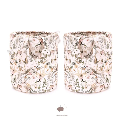 Dekoracyjny kosz na zabawki 50x40 cm – Best Memories