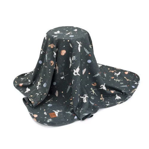 Bawełniany kocyk dziecięcy 70x90 cm – Stardust