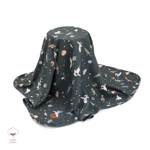 Bawełniany kocyk dziecięcy 70x90 cm – Stardust