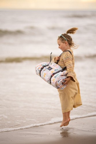 Koc piknikowy / duża mata do zabawy 150x200 cm – Stardust