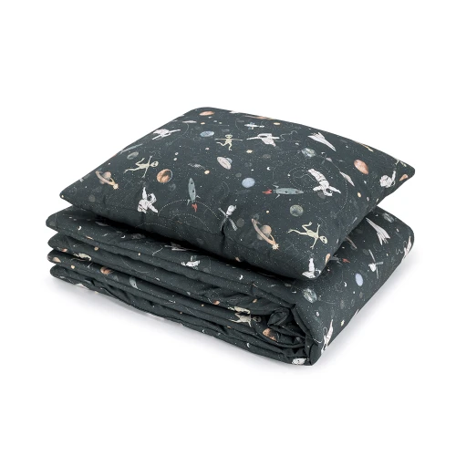 Bawełniana pościel dziecięca / młodzieżowa z wypełnieniem 150x200 - Stardust