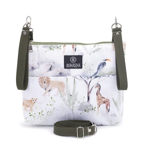 Organizer wodoodporny do wózka i torba na ramię 2w1 – Sawanna