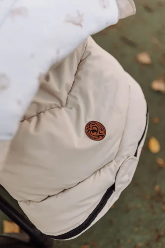 Zimowy śpiworek do wózka / spacerówki z wodoodpornej tkaniny Everest – Honey Bunny