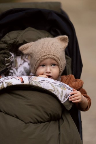 Zimowy śpiworek do wózka / spacerówki z wodoodpornej tkaniny Everest – Ornithology