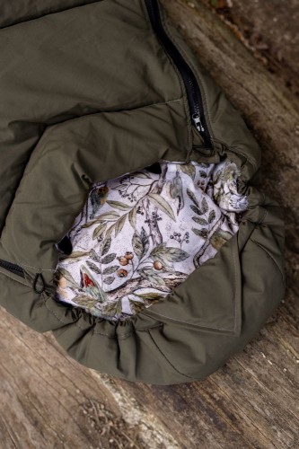 Zimowy śpiworek do wózka / spacerówki z wodoodpornej tkaniny Everest – Ornithology