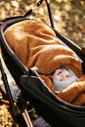 Zimowy śpiworek niemowlęcy do wózka Alpaka dla dzieci od 0 do 12 miesięcy– Toffy