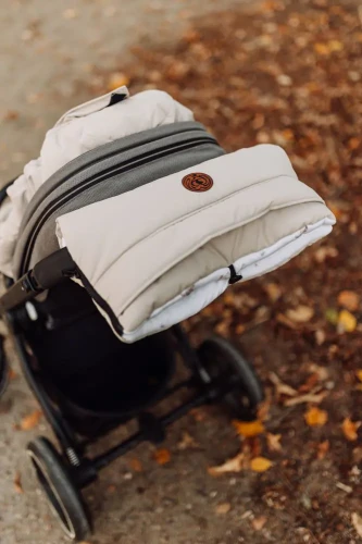 Zimowa mufka do wózka / ocieplacz na dłonie Everest – Honey Bunny