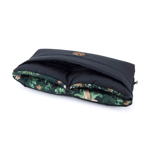 Zimowa mufka do wózka / ocieplacz na dłonie Everest – Woodland