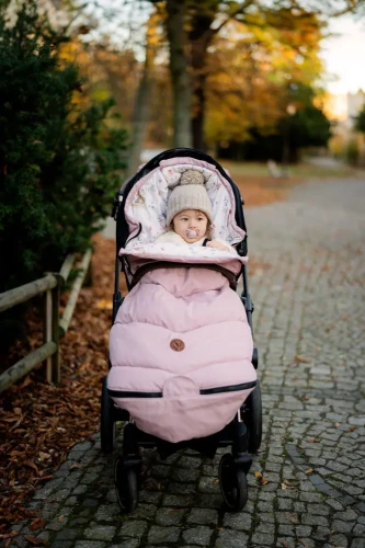 Zimowy śpiworek do wózka / spacerówki z wodoodpornej tkaniny Everest – Fairies