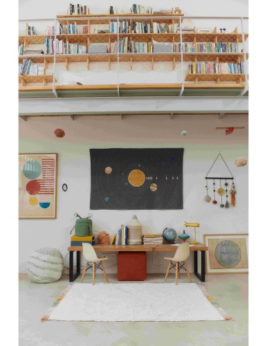 Bawełniany dywan dziecięcy do prania w pralce Stardust - 240x170cm