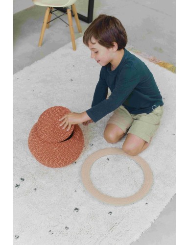 Bawełniany dywan dziecięcy do prania w pralce Stardust - 240x170cm