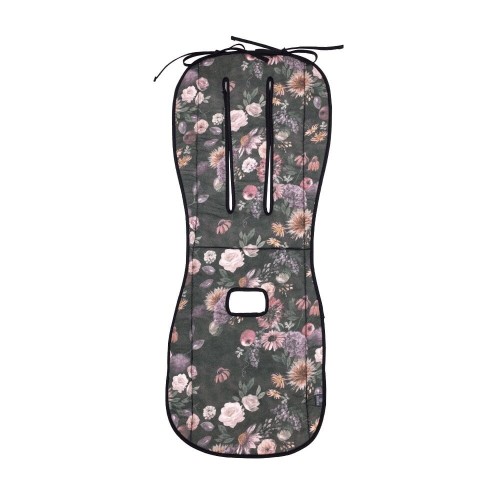 Bambusowa wkładka do wózka / spacerówki z oddychającą siatką – Mystery of Flowers