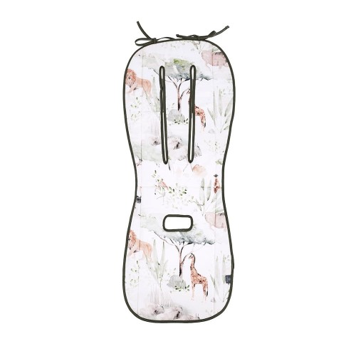 Bambusowa wkładka do wózka / spacerówki z oddychającą siatką – Sawanna