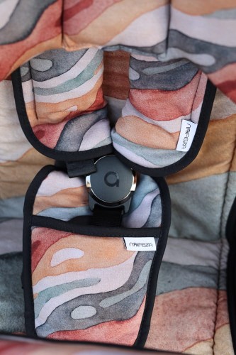 Zestaw osłonek na pasy i pałąk do wózka – Rainbow Mountain