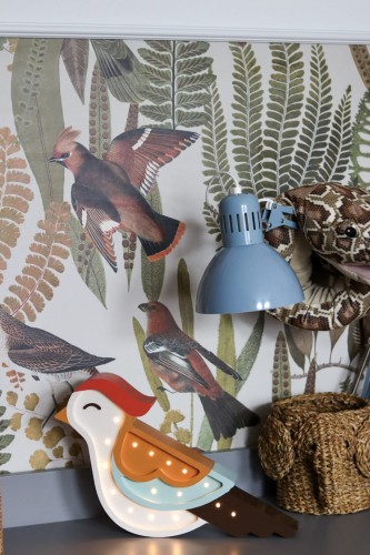 Lampka nocna do dziecięcego pokoiku Błękitna Jemiołuszka