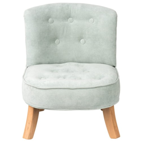 Fotelik dla dziecka Welurowy Mięt